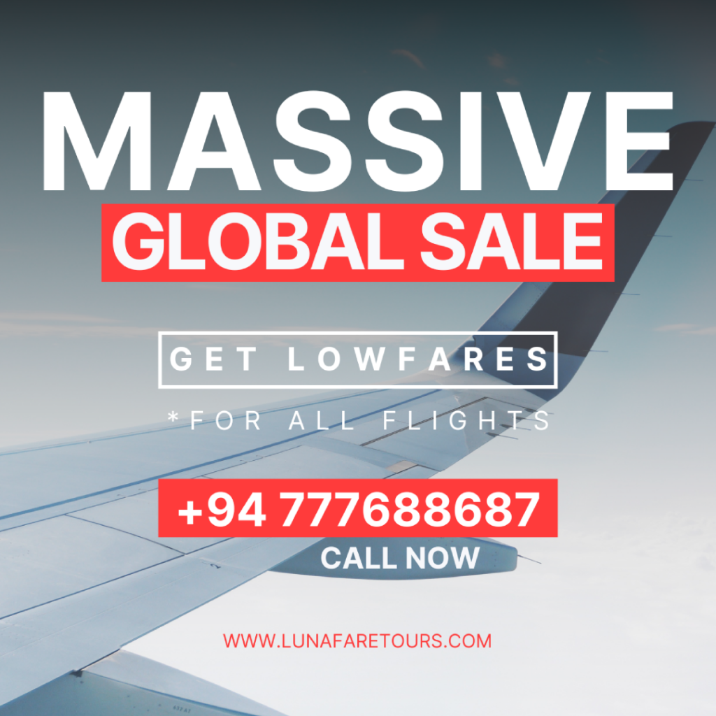 LunaFareTours_Flight Ticket Sale_Mar2025